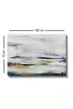 Monivärinen Koristeellinen Canvas-taulu 70x100 cm - 100% Puukehys, 3 cm Paksuus - Tyylikäs Sisustuselementti - Taulut ja kehykset - 8681875612622 - 3