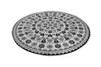 Monivärinen Kylpymatto 140 cm - 100% Polyesteri, Antibakteerinen, Liukumaton, Konepestävä 30°C, 10 mm Nukka - Kylpyhuonematot ja kosteantilan matot - 8681875665802 - 4