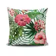 Monivärinen Sisustustyyny 43x43 cm - 50% Puuvilla, 50% Polyesteri, Silikonitäyte, Konepestävä 40°C, Piilovetoketju - Koristetyynyt - 8681181737262 - 1