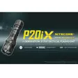 Nitecore P20iX taskulamppu + 5000mAH NL2150HPi akkuparisto - Taskulamput - 6952506406722 - 4