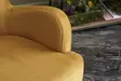 Nojatuoli, kulta, 73 cm leveä, ylellinen, mukava - Nojatuolit - 8683342008112 - 3