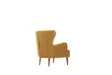 Nojatuoli, kulta, 73 cm leveä, ylellinen, mukava - Nojatuolit - 8683342008112 - 5