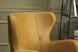 Nojatuoli, kulta, 73 cm leveä, ylellinen, mukava - Nojatuolit - 8683342008112 - 4