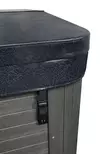 Nordspa Thermo 200 musta ulkoporealtaan lämpökansi - Ulkoporealtaat - 6438014425832 - 4