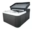 Nordspa Thermo 200 musta ulkoporealtaan lämpökansi - Ulkoporealtaat - 6438014425832 - 2