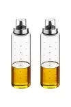 Öljyannostelijasetti 2 kpl - 100% Lasi, 500 ml, Läpinäkyvä, Astianpesukoneen Kestävä, Ei Mikroaaltouuniin - Tarjoiluastiat - 8683342966672 - 1