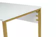 Opiskelupöytä, valkokulta, 240 cm leveä, tilava, kestävä - Työpöydät - 8684282978572 - 6
