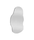 Peili, musta, 40 cm leveä ja 72 cm korkea, ekologinen, kestävä - Peilit - 8683743822652 - 1