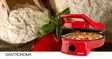 Pizzagrilli | 30 cm | Säädettävä lämpötilan säätö | 1800 W - Keittiön erikoiskoneet ja grillit - 8711902090052 - 90