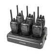PNI WCR406 -monitoimilaturi 6 PNI PMR R40 PRO -radioaseman samanaikaiseen lataamiseen - PNI tuotteet - 5949066543302 - 7