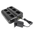 PNI WCR406 -monitoimilaturi 6 PNI PMR R40 PRO -radioaseman samanaikaiseen lataamiseen - PNI tuotteet - 5949066543302 - 6