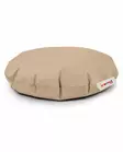 Säkkituoli ulkokäyttöön, musta, 100 cm, mukava, ympäristöystävällinen - Säkkituolit - 8683743040582 - 4