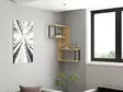 Sapphire Oak Seinähylly - Moderni ja Teollinen - 100% Melamiinipinnoitettu - 84x52x20 cm - Helppo Asennus - Seinähyllyt - 8683342397872 - 3