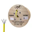 S / FTP CAT7 PNI SF07 kaapeli, 10Gbps, 1000MHz, internet- ja valvontajärjestelmille, 305m rulla, kupari - PNI tuotteet - 5949066517112 - 1