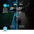SmartLife Ulkokamera | Spotlight | 3MP Full HD 1296p | IP65 | MicroSD (ei sisälly) / Onvif / Pilvipalvelutallennus (valinnainen) | 5 V DC | Liiketunnistin | Yökuvaus | Valkoinen - Ulkokamerat - 5412810469062 - 56