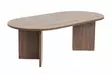 Sohvapöytä, saksanpähkinä, 119 cm x 40 cm x 60 cm, kestävä, tyylikäs, helppohoitoinen - Sohvapöydät - 8684283441532 - 8