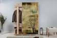 Sonoma Oak Hall Stand - 100% Melamiini, 18mm, Muovijalat, Puukahvat, UV-pinnoite, 135x194x36 cm, Monikäyttöinen - Eteiskaapit - 8681875381702 - 3
