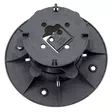 Terassijalka Säädettävä 40-80 mm - Clever Level (Max 500kg) ylhäältä päin - Terassijalat ja ruuvipaalut - 5903766968742 - 5