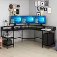 Työpöytä Musta 180x90x60 cm - 100% Melamiinipinnoitettu Lastulevy, 18 mm Paksuus, 2 Pakkausta, Kestävä ja Tyylikäs - Työpöydät - 8684282258612 - 2