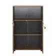 Tyylikäs Tammi Kirjahylly - 100% Melamiinipinnoitettu Lastulevy, 16 mm Paksuus, 72x110x34 cm, Kestävä ja Elegantti - Kirjahyllyt - 8684282189152 - 6
