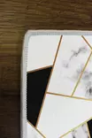 Valkoinen 180x280 cm Polyesterimatto: Antibakteerinen, Ekologinen, Konepestävä, Liukumaton, Digitaalinen Painatus - Suuret ja keskikokoiset matot - 8683342880282 - 4