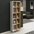 Valkoinen Kirjahylly - Moderni ja Tyylikäs Säilytysratkaisu, 100% Melamiinipinnoitettu, 18mm, 50x162x25cm, Muovijalat - Kirjahyllyt - 8681875078442 - 3