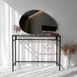 Valkoinen MDF Peili 76x50 cm - Tyylikäs ja Kestävä Sisustuselementti Seinälle Kiinnitettäväksi - Peilit - 8682870558762 - 5