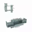 Valkoinen TV-taso 120x36x31,5 cm - 100% Melamiinipinnoitettu Lastulevy, Useita Hyllyjä, Seinään Kiinnitettävä - TV-tasot - 8681181979662 - 5