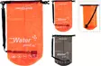 Vedenpitävä kuivapussi kantohihnalla 20 l läpinäkyvä pvc 55 x 35 cm - Reput ja rinkat - 8721037807562 - 1