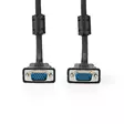 VGA-johto | VGA Uros | VGA Uros | Niklattu | Maksimi kuvantarkkuus: 1280x768 | 2.00 m | Pyöreä | ABS | Musta | Label - Tietokone ja verkko - 5412810421282 - 10