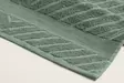 Vihreä 100% Puuvilla Kylpypyyhesetti (2 kpl) - Käsipyyhe 50x90 cm, Kylpypyyhe 70x140 cm, 350 gr/m² - Pyyhkeet ja kylpytakit - 8683743314362 - 3