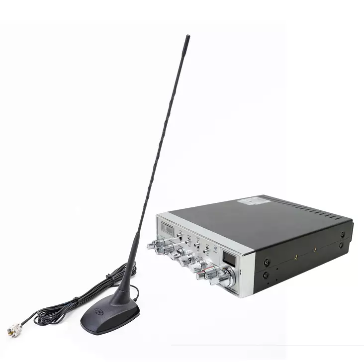 12V CB SUPER STAR-3900 AM/FM/USB/CW/PA Radioasemapaketti, ASQ CB PNI Extra 48 -antennilla magneetilla - PNI tuotteet - 5949066549052 - 1