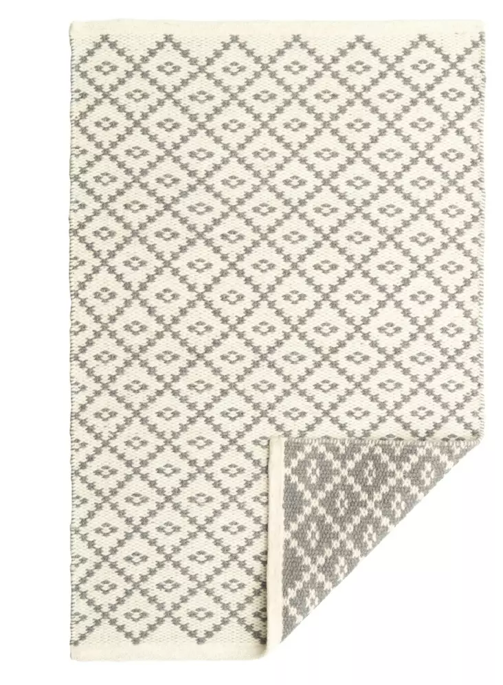 Matto Huurre harmaa/valkoinen =20 - Sisustus - 6410412965332 - 1