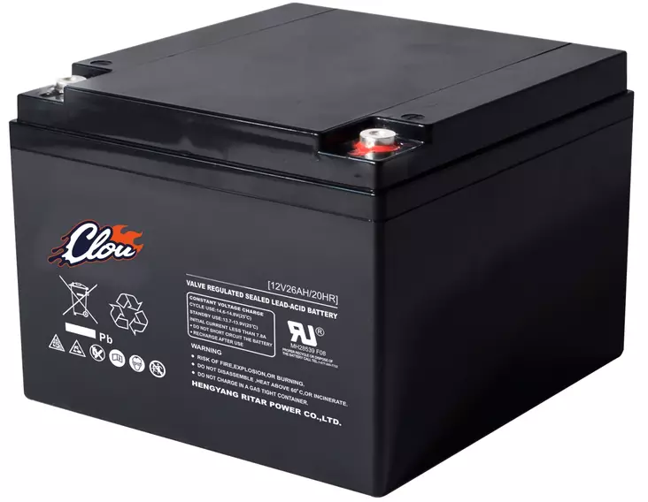 AMG akku huoltovapaa 26A4/12 V F13 M5 - Auton akut ja pienakut - 6438014270692 - 1