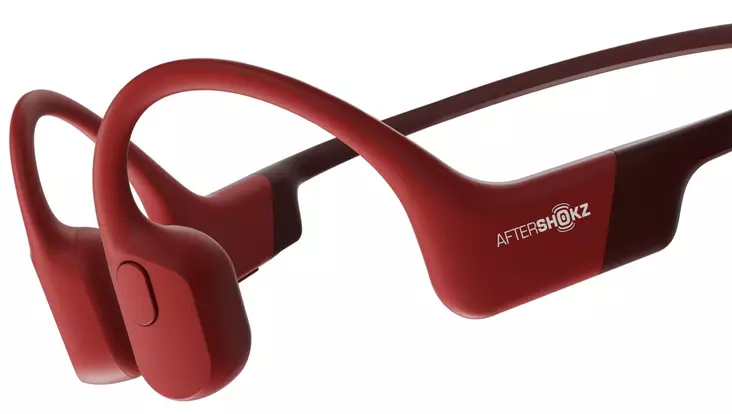 Aeropex Solar Red AfterShokz - Sankakuulokkeet - 811071032162 - 1
