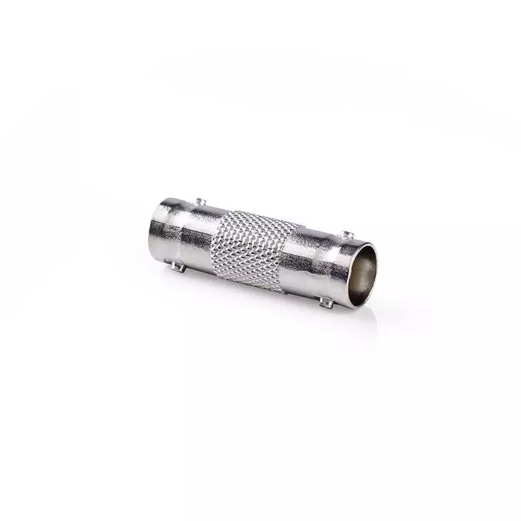 BNC Adapteri | BNC naaras | BNC naaras | Niklattu | 50 Ohm | Suora | Metalli | Hopea | 10 kpl | Kirjekuori - Videoadapterit - 5412810298532 - 1