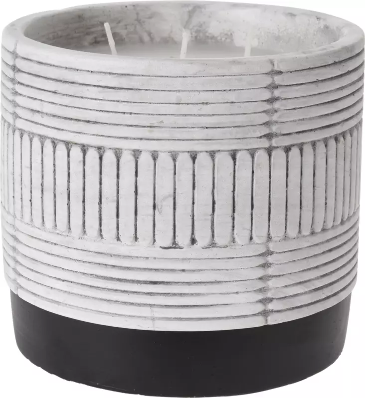 14cm keraaminen purkki jossa on citronella vahaa - Hyttysansat ja -karkottimet - 8720573130592 - 1