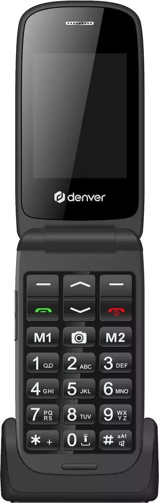 Denver BAS-24600L 4G Simpukkapuhelin - Puhelimet - 5706751074622 - 1