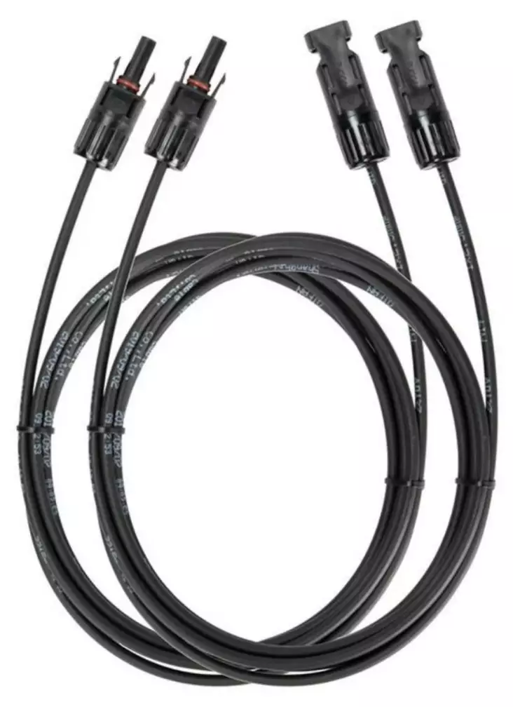 EcoFlow MC4 aurinkoenergian jatkokaapeli - EcoFlow lisävirtatuotteet - 4897082661832 - 1
