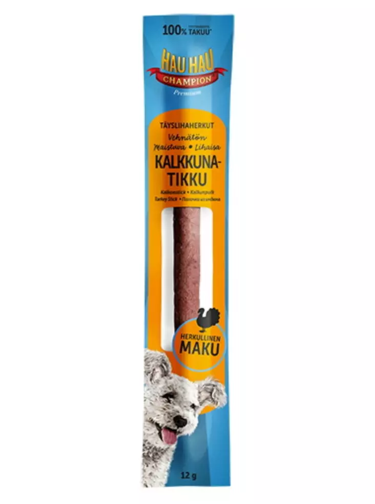 HHC T=C3=A4yslihaherkut Kalkkunatikku 18 cm - Puruluut ja herkut - 6430062465662 - 1