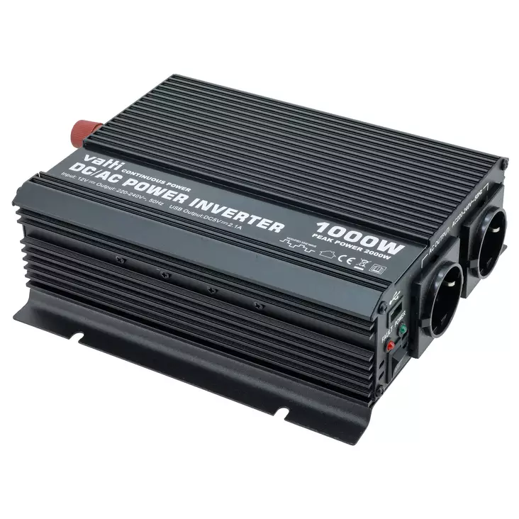Invertteri 1000W 12V Vatti - Invertterit ja virtamuuntimet - 6438168111452 - 1