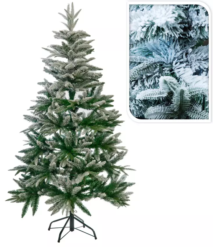 Joulukuusi 150cm lumella - Joulukuuset - 8711295216572 - 1