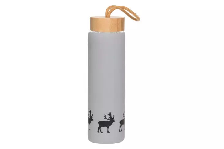 Juomapullo 550 ml lasia Poro p=C3=A4=C3=A4kuva=20 - Juomapullot - 6410413220492 - 1