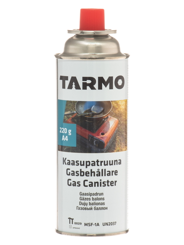 Kaasupatruuna 220g A4 - Sytyttimet, sytykkeet, kaasut - 6410411089862 - 3