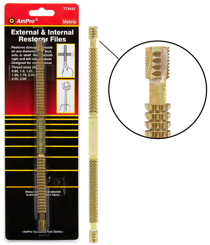 Kierreviila (metric) 0.80-3.00 - Kierretyökalut - 795609734332 - 1