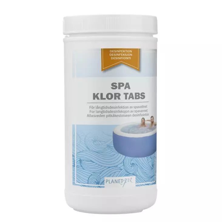 Klooritabletti 1 kg Planet Spa - Ulkoporealtaat - 7340152900012 - 1