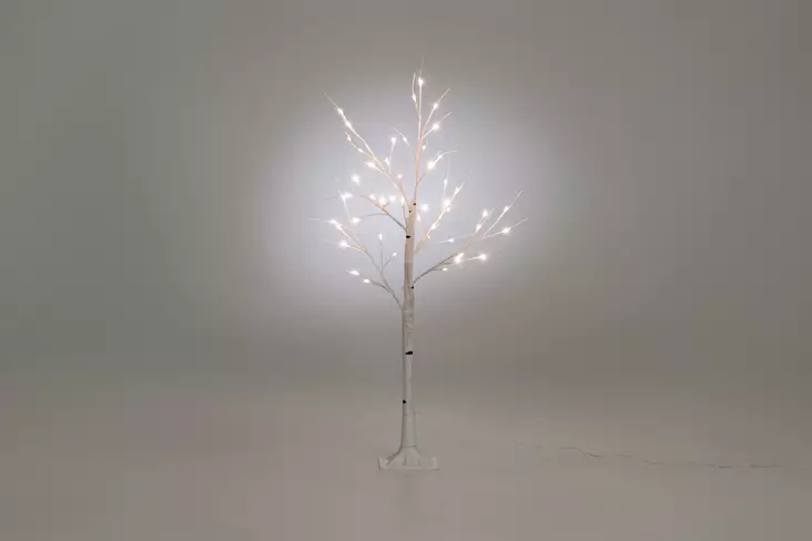 Led-valopuu koivu 48 microLED 120 cm - Valopuut ja valo-oksat - 6410413307612 - 1