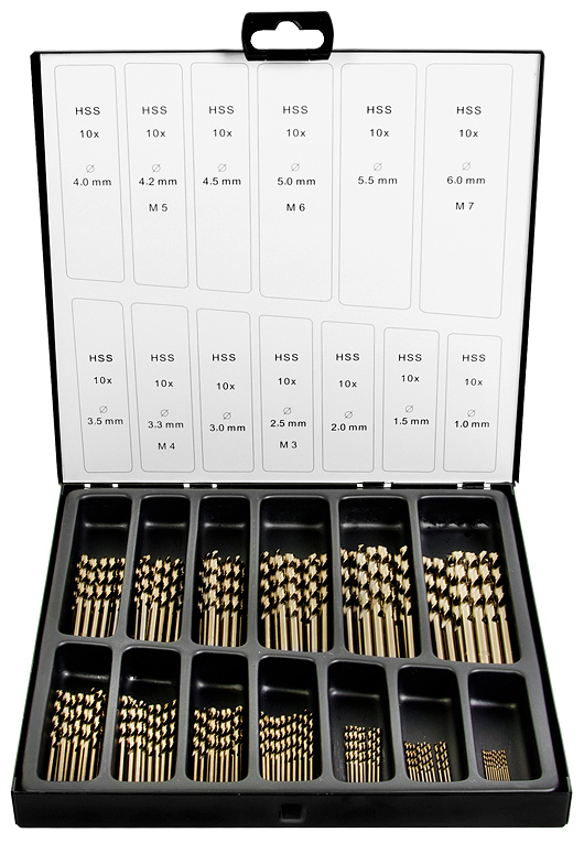 Metalliporanteräsarja co5 130-os. - Poranterät ja reikäsahat - 4007140143822 - 1