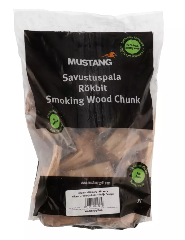 Mustang savustuspala hikkori 8 L=20 - Grillaustarvikkeet - 6410413242852 - 1