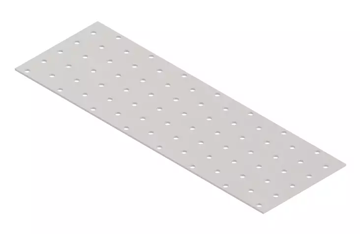 Naulauslevy Kuumasinkitty 100 x 300 x 2,0 mm - Naulauslevyt ja kulmaraudat - 4741280717252 - 1